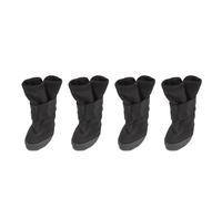 TOPINCN 4pcs Non Slip Dog Socks, Elastic Cotton Dog Paws Protectors Shoes with Strap Fixation for Small Large Senior Pets Prevents Licking Paws Scratching