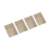 TOPINCN 4PCS Reusable Jute Storage Bags Burlap Potato Sacks for Vegetable Food Storage 50x70cm for Outdoor Lawn Party Decorations
