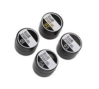 TOPINCN 4PCs Solid Polish Adhesive-nail-gel Set, Multi-purpose-nail Art Manicure for Pedicure, Paper, Cell Phone Shell, Silk Such As Texture with Beautiful Brilliance, Durable and Great for All Nails