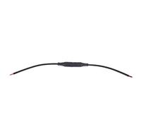 TOPINCN 5 Pieces of Male Female Dc Drum Power Plug -in Jack Connection Cable Wire for Digital Products, Easy to Use - Black (Black)