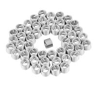TOPINCN 50PCs Stainless Steel Thread Use M8 X 1.25 X 1.5d Length to Improve the Thread Performance of the, Which Is Suitable for Using for Simple Maintenance and a Long Service Life for Frequent