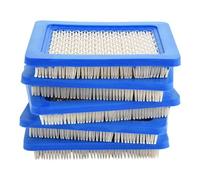 TOPINCN 5Pcs Air Filter, Lawn Mower Air Filters Replacement Air Cleaner Tools for Briggs and Stratton 491588 491588S 399959 PT15853
