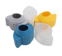 TOPINCN 5pcs Baby Safety Door Knob Covers, Round Anti Static Non Slip Door Handle Cover with Crash Proof Design, for Home