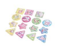 TOPINCN 60pcs Maze Puzzle Toys Brain Training Game with Cute Cartoon Patterns for Kids Compact Portable Shape Learning Toy for Cognitive Development