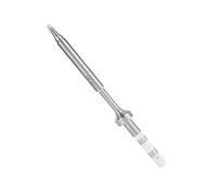 TOPINCN 7 Types Mini Stainless Steel Soldering Iron Tip Replacement for Ts100 Portable Outdoor Soldering Iron Kit (Ts-Bc2 Soldering Tip)