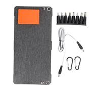 TOPINCN 80W Portable Solar Panel Charger, High Efficiency Monocrystalline Dual USB Output Solar Panel Foldable for Tablets Power Banks