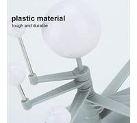 TOPINCN 9 Planets Solar System Model Educational DIY Toy Brain Stimulating Science Toy for Children