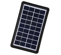TOPINCN 9V 3W Poly Silicon Solar Cell Panel for High Power Saving with 93% Light Transmittance, Multi-Level Protection for Solar Battery Charging, Suit for Outdoor Use