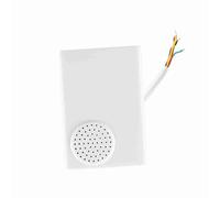TOPINCN Access Control Kabeled Doorbell Chime 12V with Simple Installation, 90 Decibel Volume, Suitable for All Types of Access Control Systems, Exquisite Appearance for The Safety of The Home Office