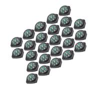 TOPINCN Accessories for the Cord Bracelets of the Rope of the Black Umbrella 25 Pieces Outdoor Survival for Watches/Rear Plant Plastic Chain