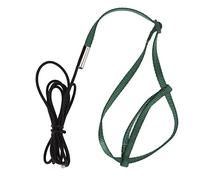 TOPINCN Accessory of the Outdoor Bird training: Elastic Flight Cable for Lovebird with Adjustable Belt Belt (M)