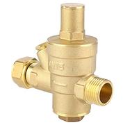 TOPINCN Adjustable Brass Water Pressure Reducing Valve for Hydraulic Systems 1/2 Inch for Water Purifier, Solar Energy