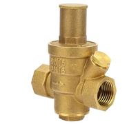 TOPINCN Adjustable Brass Water Pressure Regulator Valve High Precision 1/2 Inch for Various Environmental Conditions