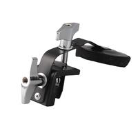 TOPINCN Adjustable Clamp On Drum Damper Muffler with Felt Material, Absorb Noise and Eliminate Overtones, Internal Tone Control System for Pro Drum Players Metal 1 X Damper