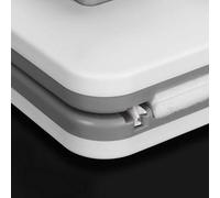 TOPINCN Adjustable Magnetic Window Cleaner with Ergonomic Handle for Convenient Outside Window, 3-10MM Single-Layer Glass