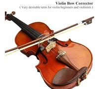 TOPINCN Adjustable Violin Bow Straightening Guide Collimator for Beginner Practice, Transparent Durable Plastic Corrector, Fits 1/8-1/4 and /2-4/ Violins, Easy to Use, Cultivates Proper Bowing