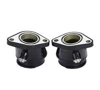 TOPINCN Aftermarket Carburetor Interface Adapters Durable Carb Intake Adapters Suitable for CA250 CMX250 CMX250C Oil Resistant Pair of Good Working Condition for DIY Mechanics