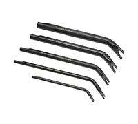 TOPINCN Air Line Disconnect Tool Set Efficient Double Ended 5 Sizes for Heavy Duty Big Rig Truck Brake, Automotive Supply Hand Tool for Brake/Suspension Use