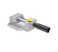 TOPINCN Aluminum Alloy Arrow Storage Case Drill Press Vise with Portable Handle, Mini Vise Clamping Tool for Multifunctional Use, 3" Clamping Capacity, Ideal for Woodworking Projects