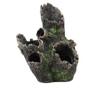 TOPINCN Aquarium -trunk -decor fake Resin Tree Case for Fish Tank, Lively Design, the Fish with Protection and Hiding Place, Without Poisonous and Safe for Aquarium (ST-004A)