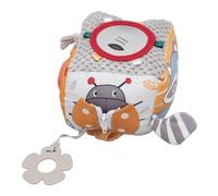 TOPINCN Baby Cloth Dice Activity Toy Soft Multi-Functional Educational Block for Infants and Toddlers Fabric Material 1 Piece