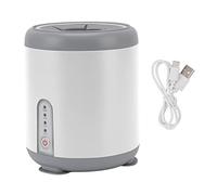 TOPINCN Baby Milk Bottle Shaker, USB Charging Automatic Electric Infant Bottle Mixer, Intelligent Baby Formula Mixer Portable Milk Blender for Home Travel (Pearl White)