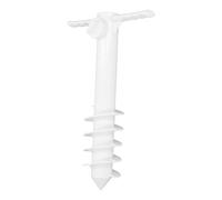 TOPINCN Beach Umbrella Sand Anchor, Portable Umbrella Holder with 5 Spiral Screw, One Size Fits All Beach Umbrellas, Heavy Duty Umbrella Ground Base, Safe Stand for Strong Winds