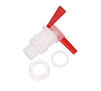 TOPINCN Beer Bucket Tap Red Plastic Bottling Spigot for Beer Brewing Fermenter Bottling Bucket