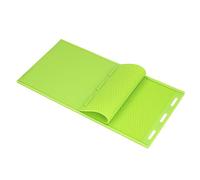 TOPINCN Beeswax SheetsPress Mold Silicone Beeswax Mold Press 2Pcs 5.4mm Green Foldable for Beekeeping Candle Making with Manual Rubber