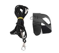TOPINCN Bird Harness Cardigan with an Elastic Rope in Light Leash Animal of the Skin Bird Flight Is Breathed for the Black Cover (S)