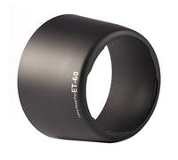 TOPINCN Black ET-60 Lens Hood Protector for 75-300mm Lens, Twist-Lock Mounting for Security, Hood for EF 90-300MM USM