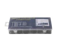 TOPINCN Black Sturdy Metal E Clip Fasteners Kit 300pcs for Various Projects and Repairs for DIY Enthusiasts Steel A3 for Axles Pump Shafts