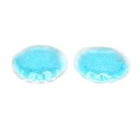 TOPINCN Blue Round Ice Gel Pack for Eyes, Relief From Eye Swelling, Redness, Dark Circles, Office Dorm, Gel Material for Men and Women