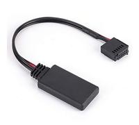 TOPINCN Bluetooth AUX-IN Cable Fit for Ford //Fiesta, Durable Wireless Adapter, Compact Size for Car Music Streaming, Black, 1 X Adapter Cable