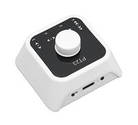 TOPINCN Bluetooth Wireless Page Turner Pedal Rechargeable Multimedia Controller Key Switch for Tablet Phone, Portable Compact Size, 73 Hours Continuous Use for Musicians Artists (White)