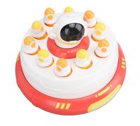 TOPINCN Board Games for Kids, Astronaut Handheld Puzzle Game Toy with 2 Catch Baskets, Bounce and Catch Games Interactive Pop Up Board Game Family Game Toy for Boys & Girls (Red)