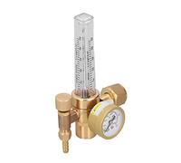 TOPINCN Brass Flowmeter CO2 Gas MIG Welding Regulator Valve for HTP, Reliable Adjustable, TIG Welding Accessories for Argon Arc