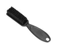 TOPINCN Broken Hair Removal Tool Cleaning Brush with Electroplate Handle for Salon Professionals 5 Pieces Black