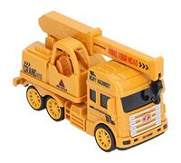 TOPINCN Building Vehicle Toy Durable Mini Inertial Engineering Toy Car for Birthday Present, Plastic Material (Crane [Inertial Power])