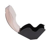 TOPINCN Cafe Filter Paper Dispenser Stand Up Storage Holder Beautiful Decoration for Kitchen Counters Plastic 2.9 X 4.9 X 5.2in