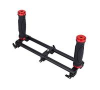 TOPINCN Camera Stabilizer Rig with Dual Handheld Grip for Easy Control Lightweight Sturdy Accessory for Creators