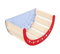 TOPINCN Cat Cave Bed for Small Pets, Breathable Summer Cat Hammock | Portable Lightweight Design, Safe Plastic Material, Versatile Lounger for Cats and Small Dogs, Easy to Clean and Move