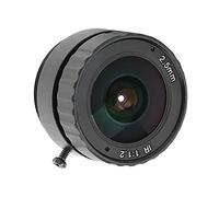 TOPINCN CCTV Fixed Lens 3MP High Definition Camera Lens for Clear Image Recording Aluminum Alloy Suitable for Static Environment