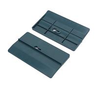 TOPINCN Ceiling Installation Tool Durable ABS Fitting Plate for Home Decoration Works, 2 Pcs for Drywall Support, Compact Design for Easy Installation