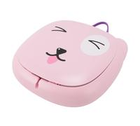 TOPINCN Children Travel Toilet Seat, Portable Foldable Potty Seat with Storage Bag, for Car Driving Camping Travel Toddler Portable Potty Trainer (Pink)