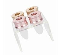 TOPINCN Circle Crafts Lipstick Silicone Mold Washable Accessories for Homemade Lipstick Creation (Four-hole bracket set)