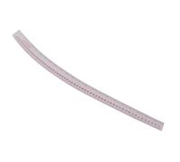 TOPINCN Clothing Measuring Ruler 60cm Long Built-in Scale Plastic Garment Ruler