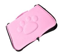TOPINCN Collapsible Pet Carrier, Large Space Breathable Soft Travel Bag Adjustable Shoulder Strap Top Handle Anti Escape Zipper Carrier for Cats Small Dogs (L Maximum 7.5kg)