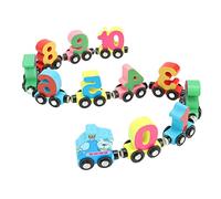 TOPINCN Colorful Number of Toys Toys Building with Number of Accounts Ideal for Children 3+