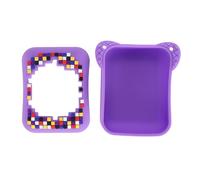 TOPINCN Colorful Silicone Cover Case for BITZEE Interactive Toy Digital Pet Scratch Resistant Protective Skin Sleeve with Lanyard (Purple)